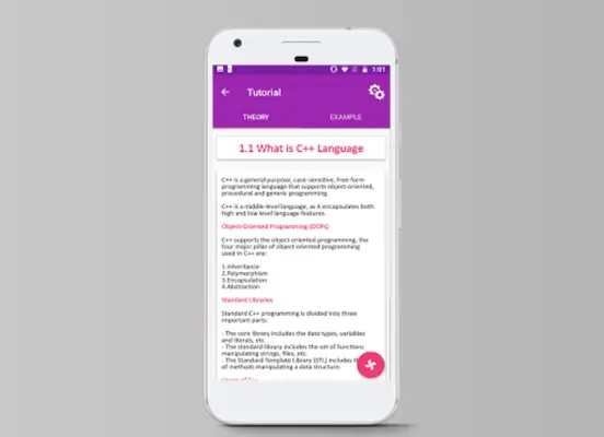 C++ Tutorial android App screenshot 5